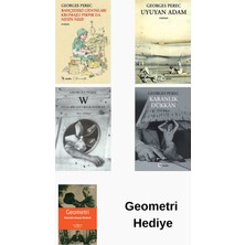 Metis Yayınları Georges Perec 4 Kitap Seti + Geometri Hediye