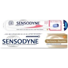 Sensodyne Tam Koruma Diş Macunu 75 ml + Diş Fırça (7'li Paket)