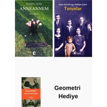 Metis Yayınları Fethiye Çetin 2 Kitap Seti + Geometri Hediye