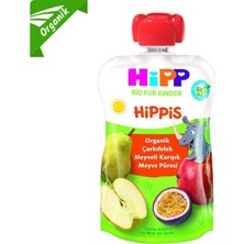 Hipp Organik Çarkıfelek Meyveli Karışık Meyve Püresi 100 G (8'li Paket)