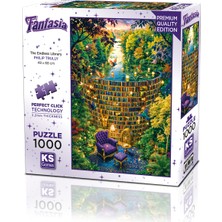 Ks Games The Endless Library 1000 Parça Puzzle