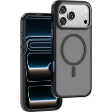 iPhone 17 Pro Max Kılıf Wiwu FGG-012 Armorpro Serisi M-Safeli Parmak Izi Bırakmayan Kılıf Siyah