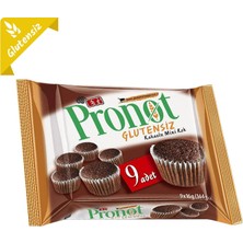 Eti Pronot Glutensiz Kakaolu Mini Kek 144 G (8'li Paket)