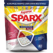 Asperox Sparx Diamond Plus Bulaşık Makinesi Kapsülü 40’lı (3'li Paket)