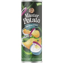 Master Potato Soğanlı & Ekşi Kremalı Cips 160 G (7'li Paket)