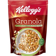 Kellogg's Antep Fıstıklı & Beyaz Çikolatalı Granola 300 G (5'li Paket)
