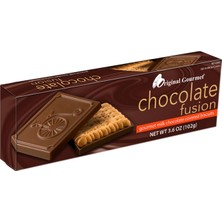Original Gourmet Fusion Çikolatalı Bisküvi 102 G (5'li Paket)