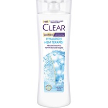 Clear Women Hyaluron Nem Terapisi Kepeğe Karşı Etkili Şampuan 350 ml (6'li Paket)