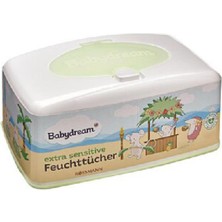 Babydream Bebek Islak Mendil Çok Hassas Cilt. Aloe Veralı 80'li (7'li Paket)