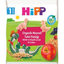 Hipp Organik Meyveli Tahıl Patlağı 30 G (8'li Paket)