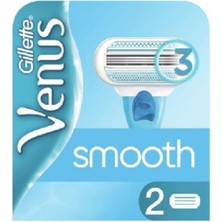 Gillette Venus Smooth Yedek Tıraş Bıçağı 2'li (7'li Paket)