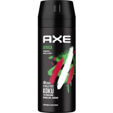Axe Deodorant Sprey Africa 150 ml (6'li Paket)