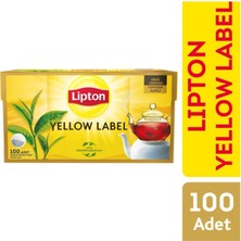 Lipton Yellow Label Demlik Poşet Çay 100'LÜ 320 G (8'li Paket)