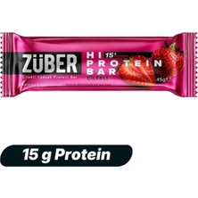 Züber Çilekli Hi Protein Bar 45 G (7'li Paket)