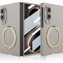 AktarMobile Galaxy Z Fold 8 uyumlu MagSafe Kılıf Standlı Kamera Korumalı Yüzüklü Premium Kapak Mat Tasarım