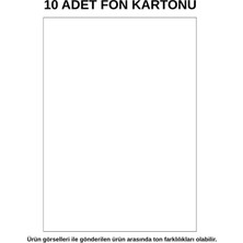 Dağtaş Kırtasiye Fon Kartonu Beyaz 10 Adet 50X70