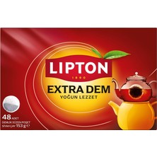 Lipton Extra Dem Demlik Poşet Çay 48'li 153 G (6'li Paket)
