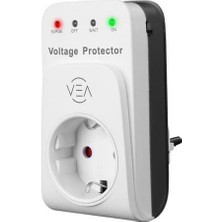 Vea VE-25531 15A 3520W Aşırı Yüksek Gerilim Akım Korumalı Priz