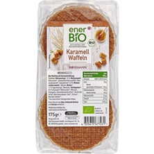 Enerbio Organik Karamelli Gofret 175 G (7'li Paket)