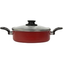 Mehtap Teflon Karniyarik Tencere 20 cm (3'li Paket)