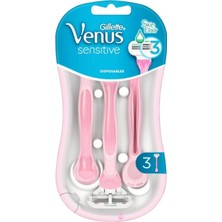 Gillette Venus Gillette Venüs Hassas Kadın Tıraş Bıçağı 3'lü (5'li Paket)