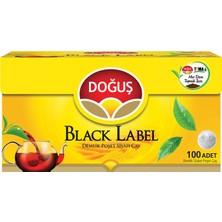 Doğuş Black Label Demlik Poşet Çay 100'LÜ (3'li Paket)