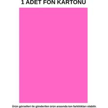 Dağtaş Kırtasiye Fon Kartonu Pembe 1 Adet 50X70