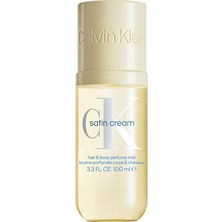 Calvin Klein Satin Cream Hair & Body Mist 100 ml Unisex Vücut Spreyi