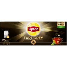 Lipton Earl Grey Bardak Poşet Çay 100'LÜ 200 G (6'li Paket)