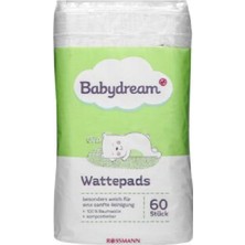 Babydream Bebek Temizleme Pamuğu 60 Adet (7'li Paket)