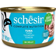 Schesir Ton Balıklı Konserve Kedi Maması 85GR