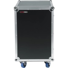Gator Frameworks 16U, Standard Audio Road Rack Case W/ Casters | G-Tour 16U Cast