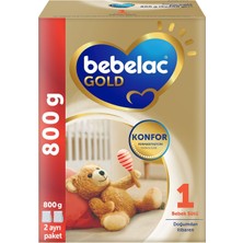 Bebelac Gold Konfor 1 Bebek Sütü 0-6 Ay 800 G (4'li Paket)