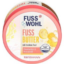 Fusswohl Shea & Avokado Yağı Ayak Kremi 200 ml (7'li Paket)