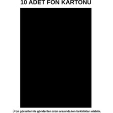 Dağtaş Kırtasiye Fon Kartonu Siyah 10 Adet 50X70