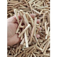 ncy Ahşap Kayın Kavale 1.kalite 5,6,7 cm Karışık Boy Fırınlanmış 8 mm Yivli Kavela 500 gr ( 200 Adet Civarı )