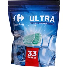 CarrefourSA Carrefour Ultra Bulaşık Makinesi Tableti 33'lü (8'li Paket)