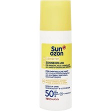 Sun Ozon Sunozon SPF50+ Sensitive Yüz Kremi 50 ml (8'li Paket)