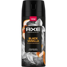 Axe Black Vanilla Sprey Deodorant 150 ml (5'li Paket)