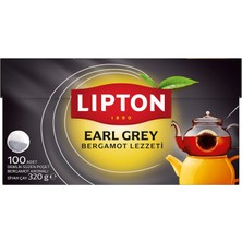 Lipton Demlik Poşet Çay Earl Grey 100'LÜ (7'li Paket)