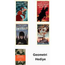 İş Bankası Kültür Yayınları Namık Kemal 4 Kitap Seti + Geometri Hediye