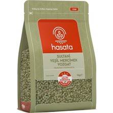Hasata Yozgat Sultani Yeşil Mercimek 1 kg (4'li Paket)