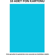Dağtaş Kırtasiye Fon Kartonu Mavi 10 Adet 50X70