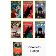 İş Bankası Kültür Yayınları Namık Kemal 6 Kitap Seti + Geometri Hediye