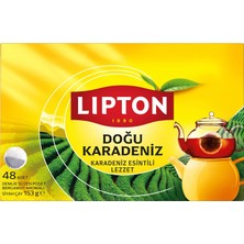 Lipton Demlik Poşet Çay Doğu Karadeniz 48'li 153 G (8'li Paket)