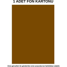 Dağtaş Kırtasiye Fon Kartonu Kahverengi 1 Adet 50X70