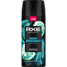 Axe Erkek Sprey Deodorant Aqua Bergamot 150 ml (4'li Paket)