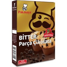 Pakmaya Bitter Parça Çikolata 70 G (5'li Paket)