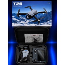 Forestia T25 Fırçasız Motorlu Hd Kameralı Katlanabilir Uzaktan Kumandalı Akıllı Drone