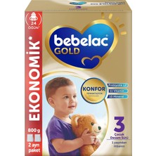 Bebelac Gold Konfor 3 Çocuk Devam Sütü 1 Yaş+ 800 G